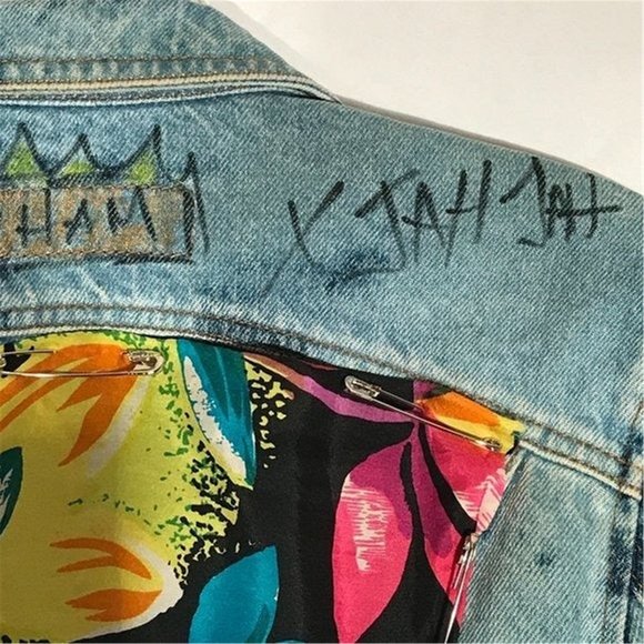TODD OLDHAM X Custom Blue Denim Jacket - Picture 5 of 6